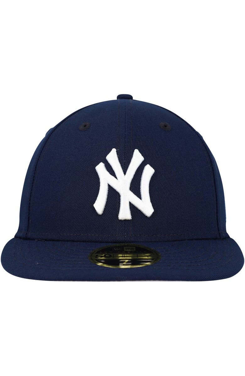 New Era Men's New Era Navy New York Yankees Oceanside Low Profile 59FIFTY Fitted Hat, Alternate, color,