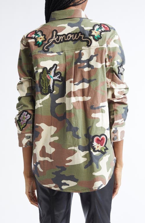 Cinq À Sept Cinq A Sept Western Camo Vera Jacket In Multi
