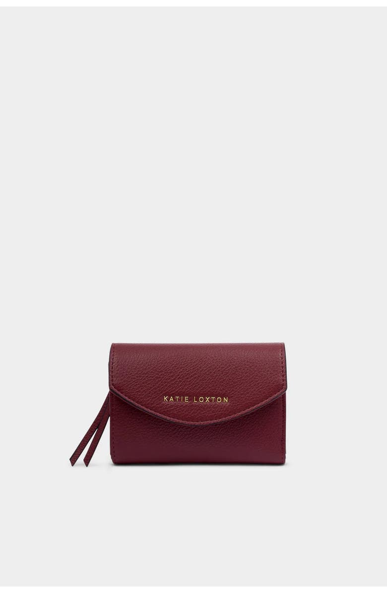 Katie Loxton Alba Wallet in Cherry, Main, color, Cherry
