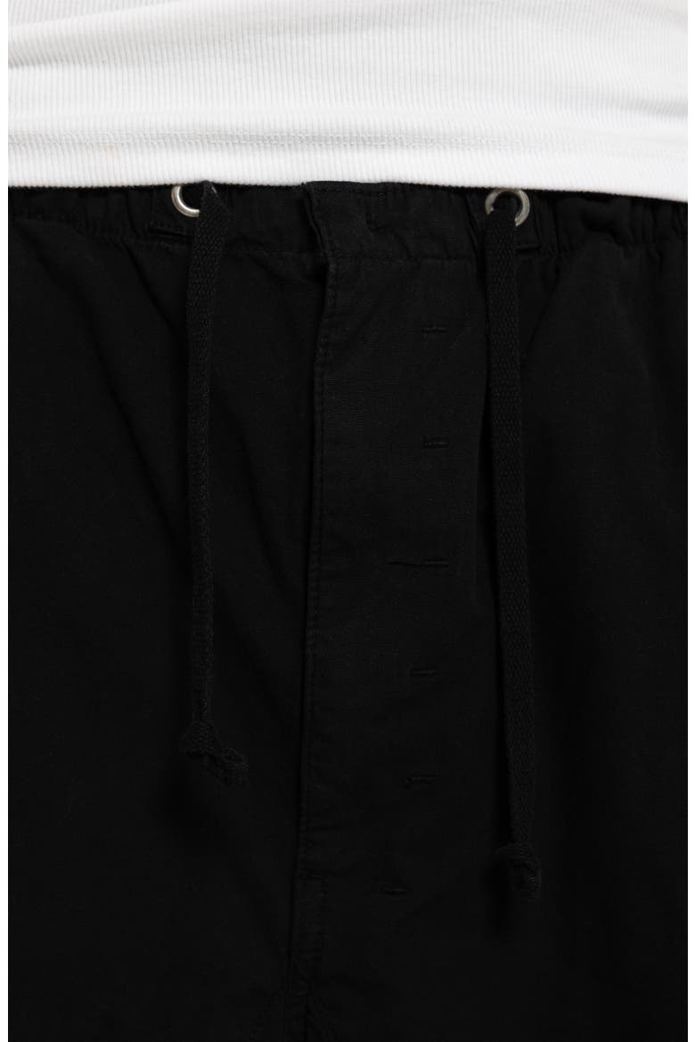 Cargo Parachute Shorts, Alternate, color, BLACK