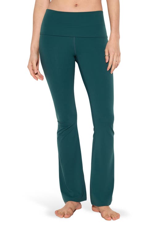 Euphoria Foldover Flare Yoga Pants