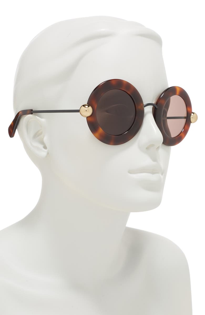 Christopher Kane 45mm Round Sunglasses, Alternate, color,