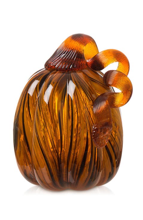 Fall Multi-Style Short Glass Pumpkins