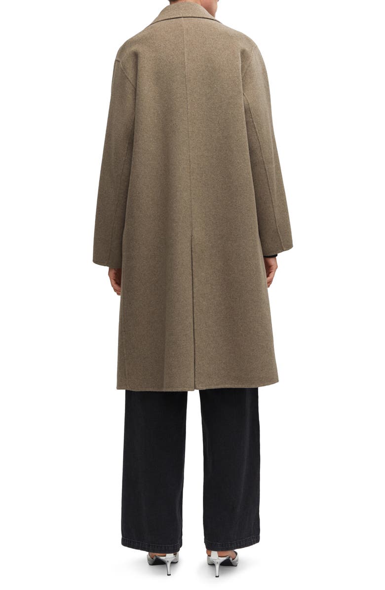 MANGO Oversize Double Breasted Long Coat, Alternate, color, 