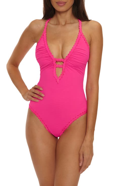 Bella Plunge One-Piece Swimsuit