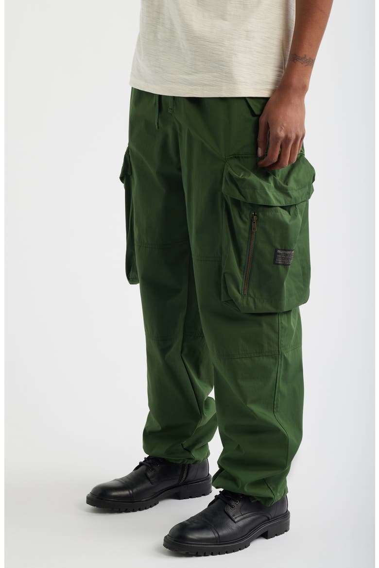 Mantra Cotton Blend Cargo Pants, Alternate, color, BLACK FOREST
