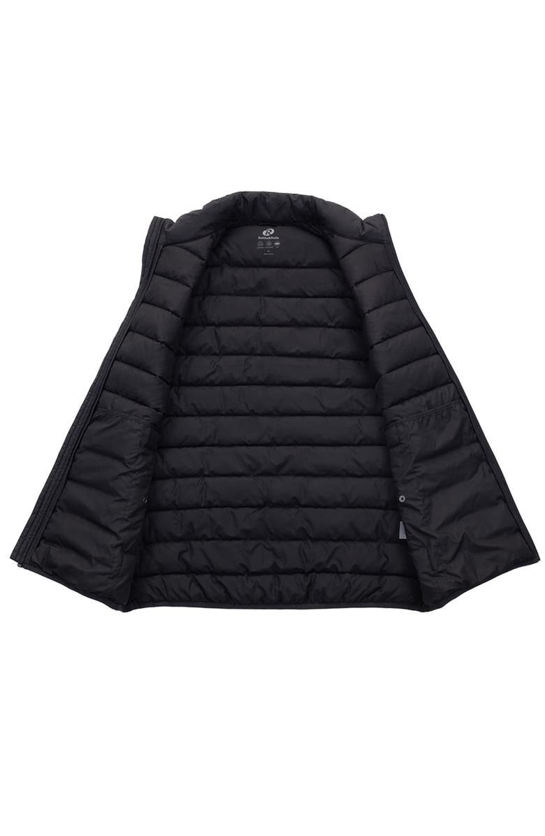Rokka&Rolla Lightweight Puffer Vest, Alternate, color, Black