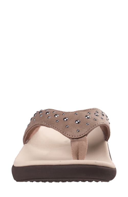 Revitalign Yumi Fresca Flip Flop In Fossil