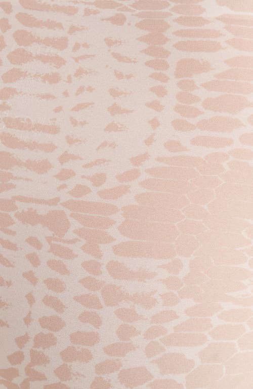 Chantelle Lingerie Soft Stretch Seamless Hipster Panties In Light Snake Print