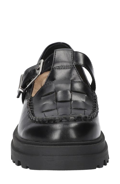 Bella Vita Makell Lug Sole Loafer In Black