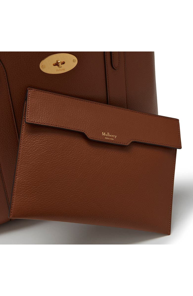Mulberry Bayswater Leather Tote, Alternate, color, Oak