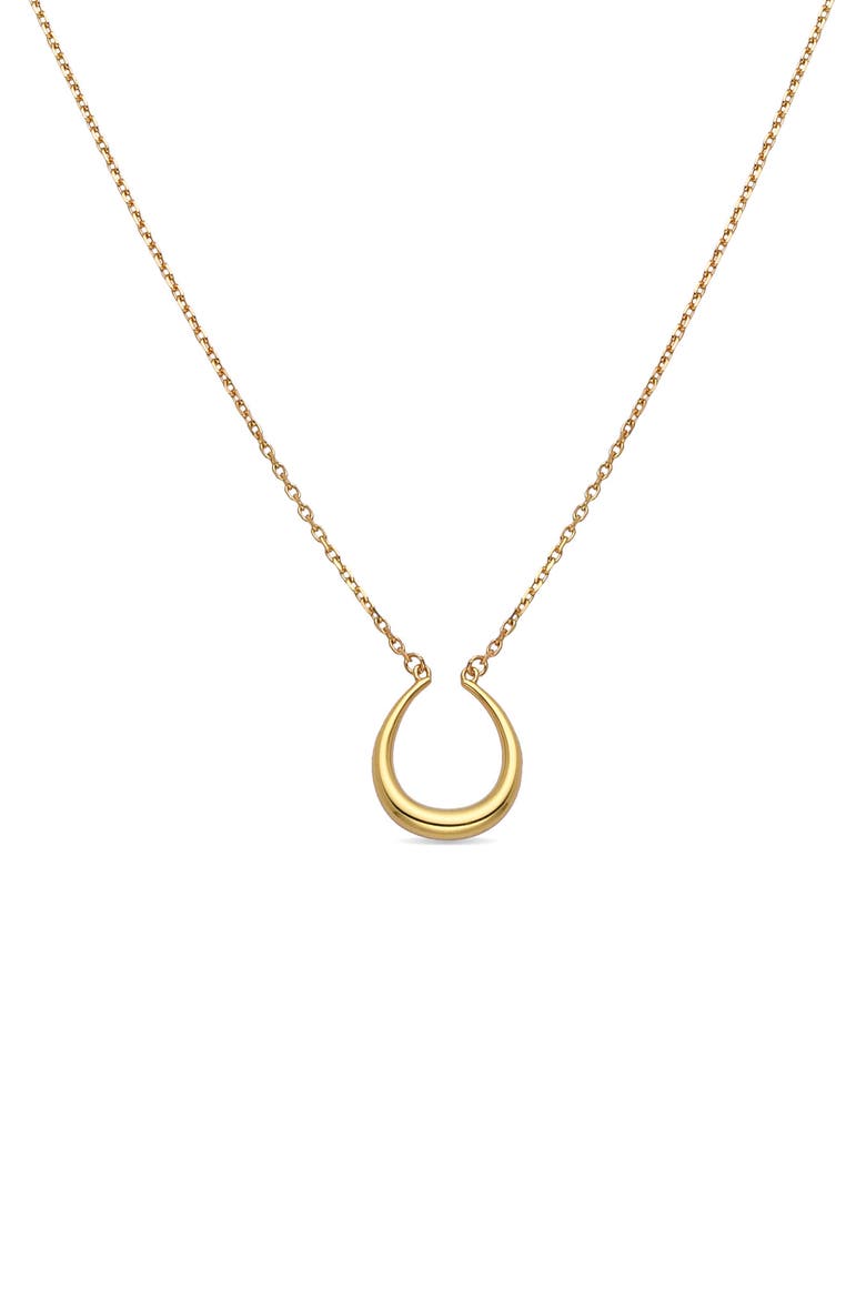 Charline Pendant Necklace, Main, color, GOLD