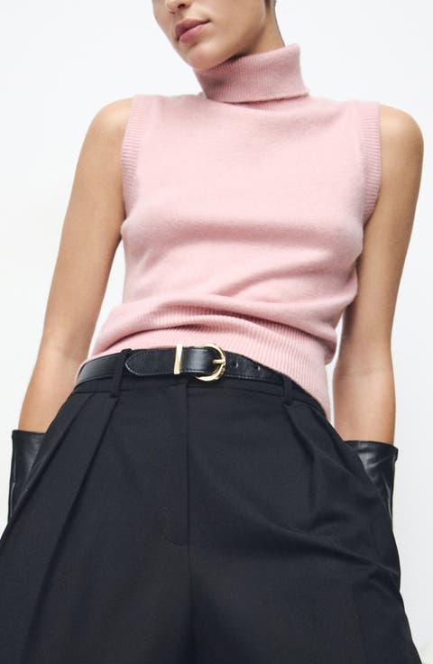 Baby Turtleneck Sleeveless Sweater