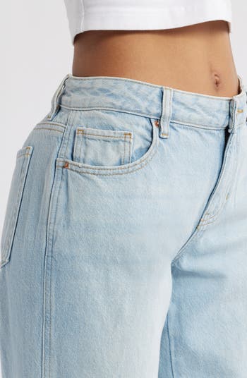 Malisha Low Rise Baggy Wide Leg Jeans