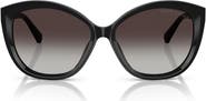 Ralph Lauren 57mm Gradient Butterfly Sunglasses