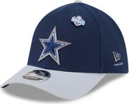 New Era Men's New Era Navy/Silver Dallas Cowboys 2026 NFL Draft 39THIRTY M-Crown Flex Hat