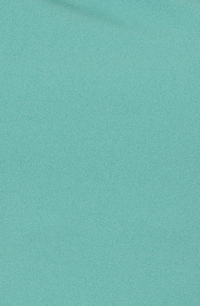 Adrianna Papell Drape Neck Sheath, Alternate, color, Smoky Jade