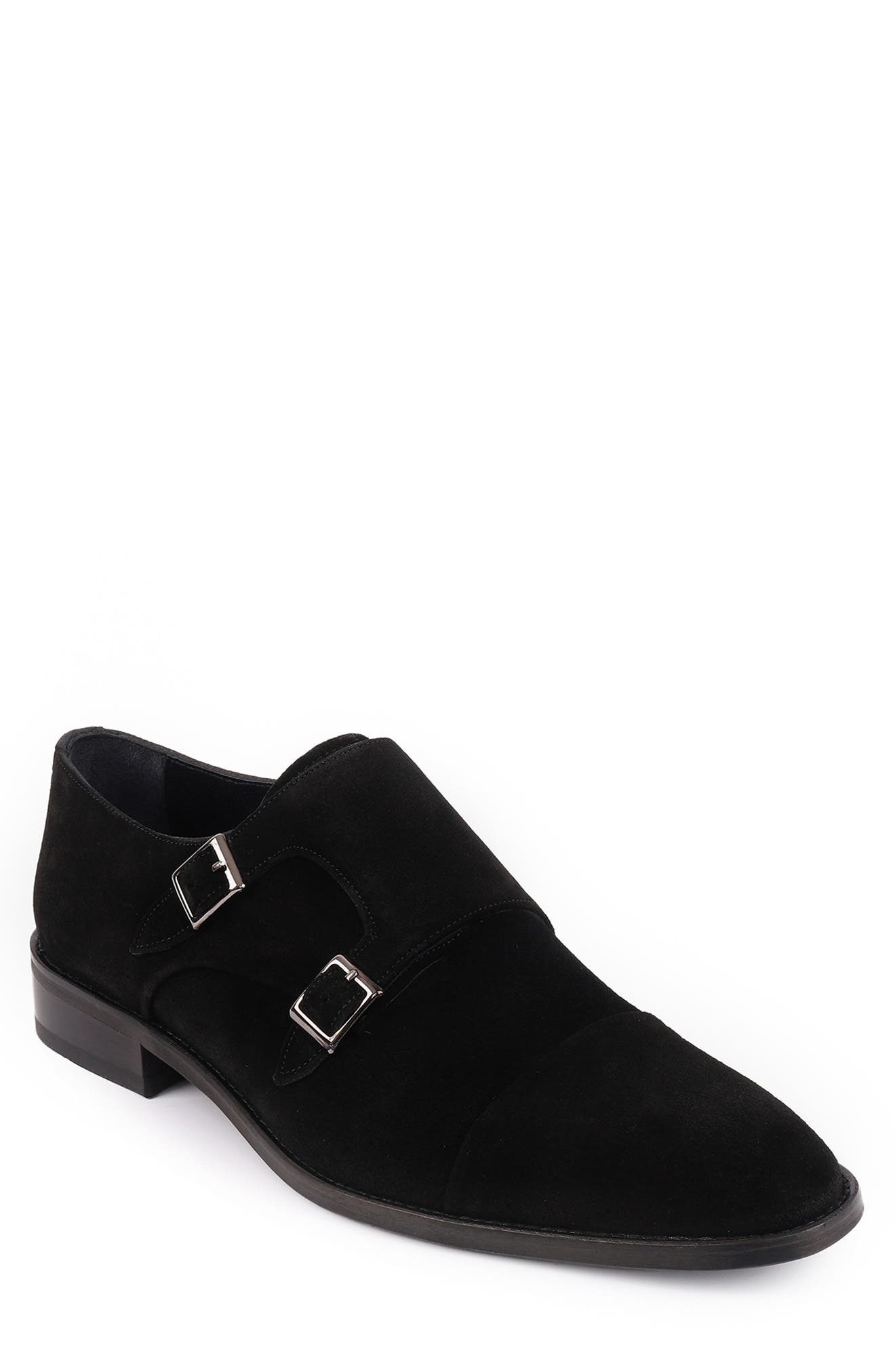 VELLAPAIS Mico Double Monk Strap Leather Loafer