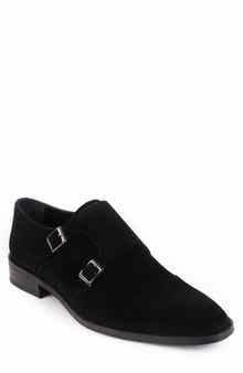 VELLAPAIS Mico Double Monk Strap Leather Loafer