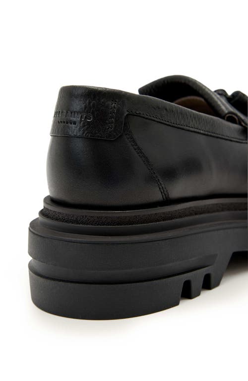 Allsaints Beth Tassel Loafer In Black