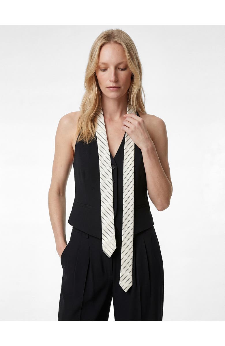 ZDNU 81041892 Slim Fit Sleeveless Structured Vest, Main, color, Navy