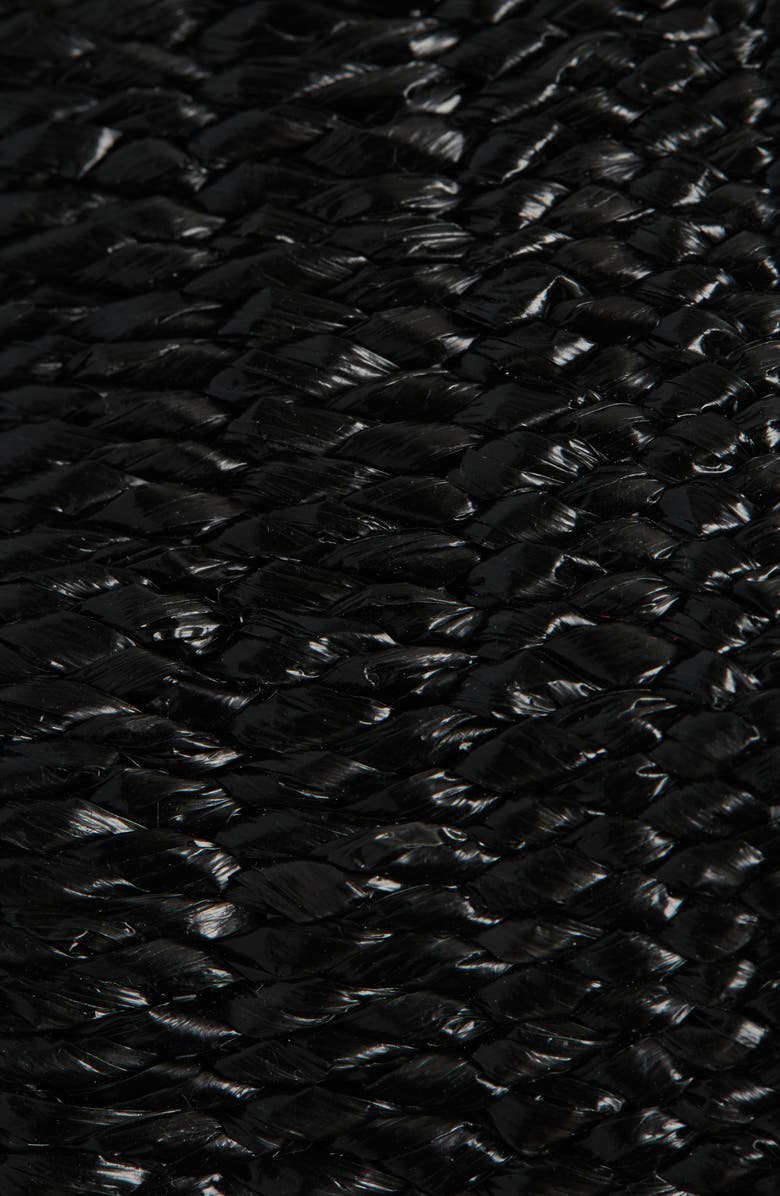 Vince Camuto Toggle Buckle Woven Raffia Belt, Alternate, color, 