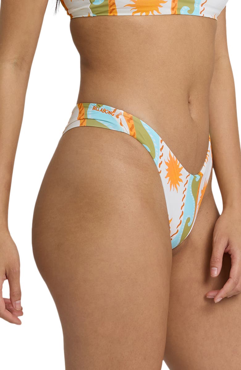 Billabong Sunblind Tanga Bikini Bottoms, Alternate, color, Salt Crystal