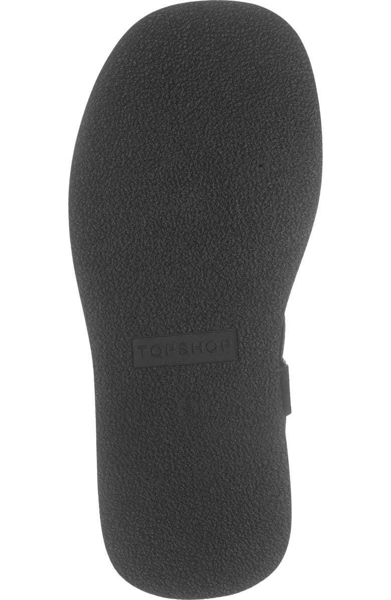 Topshop Jasmine Chunky Wedge Sandal, Alternate, color,