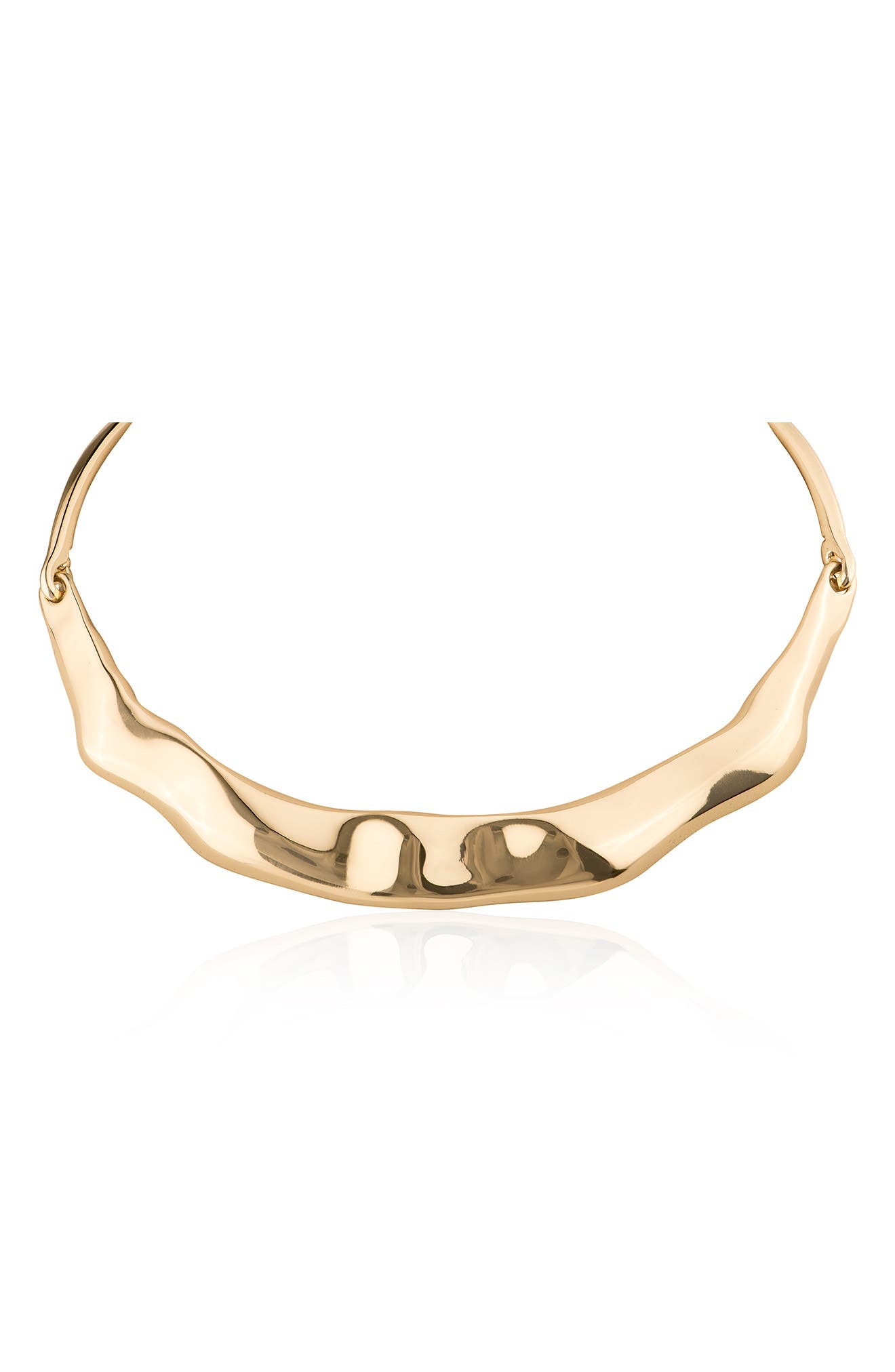 JARDIN Wavy Bar Collar Necklace