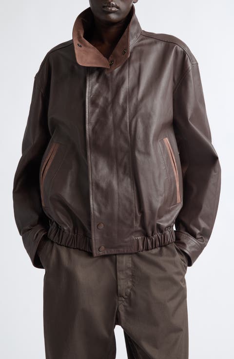 Soft Paper Leather Jacket