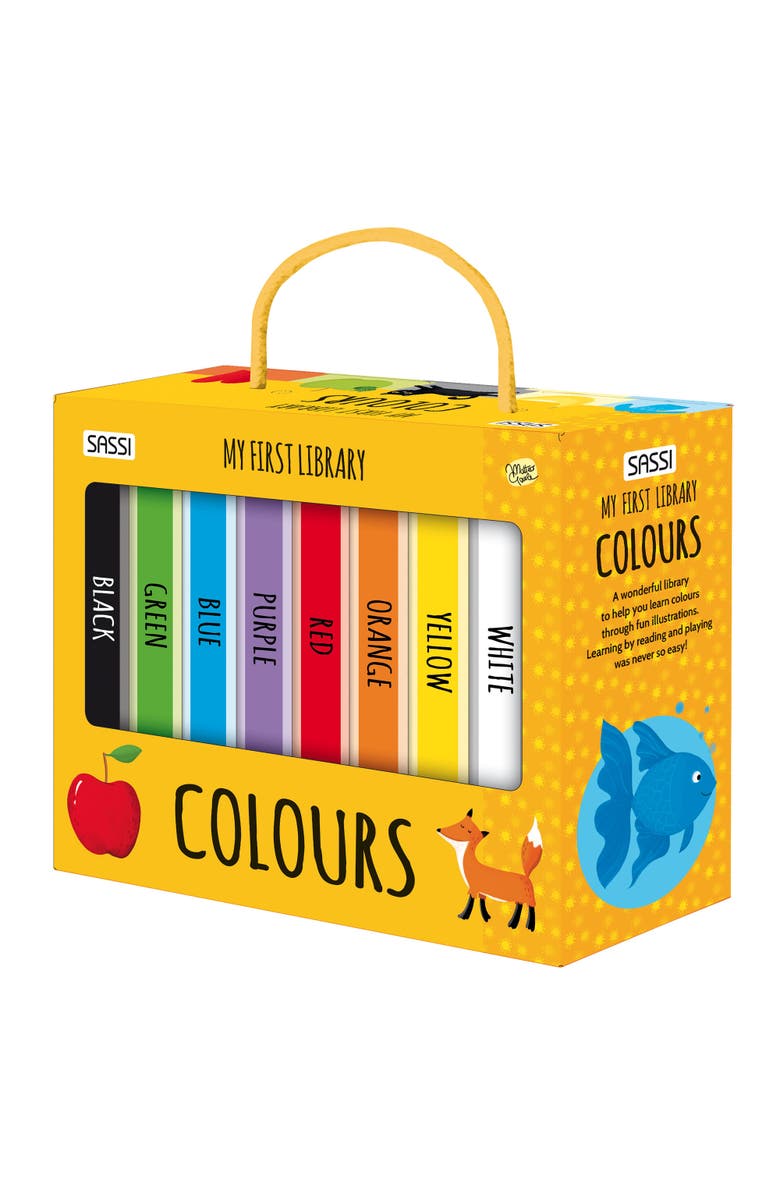 Sassi My First Library Colors 8 Minibook Set, Main, color, Multicolored