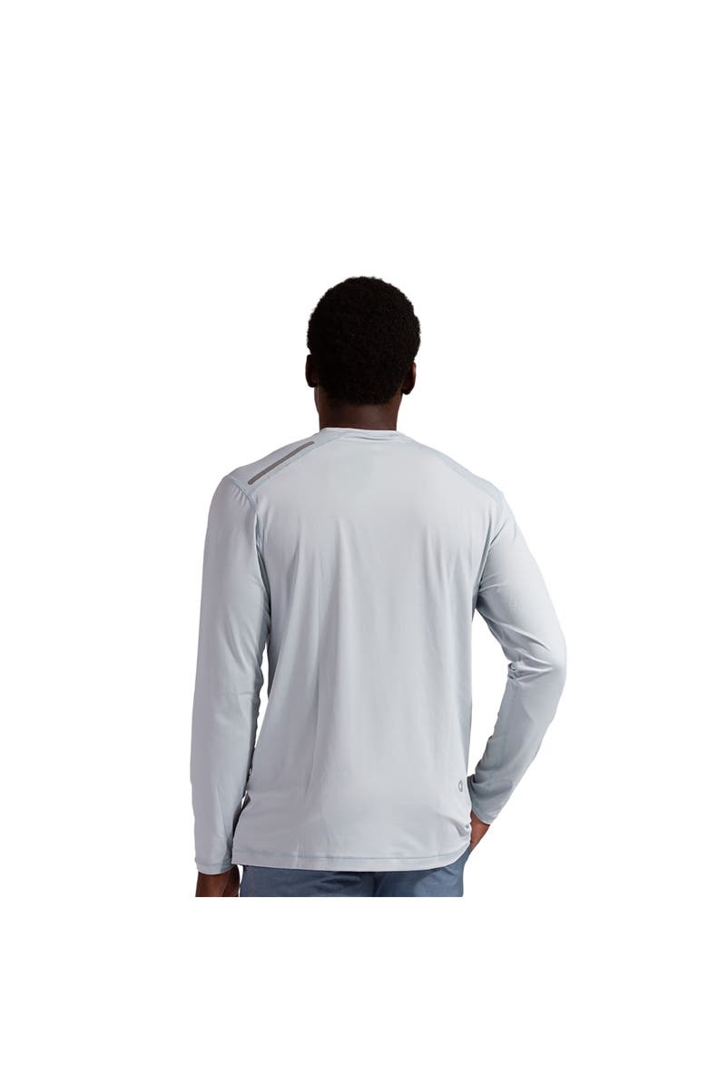 BloqUV Men's Long Sleeve Jet Tee, Alternate, color, Soft Gray
