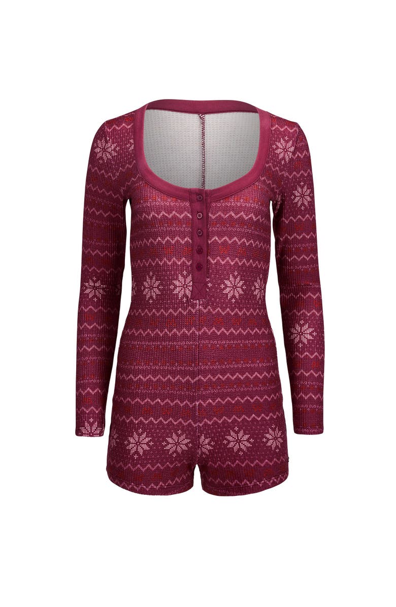 Adore Me Dawn Romper, Alternate, color, Medium Red