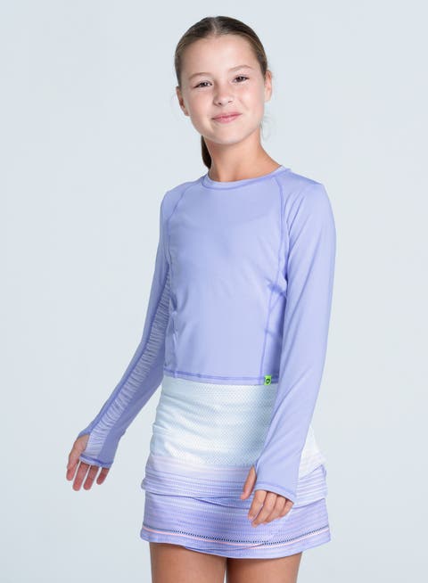 Cross Court Long Sleeve Top
