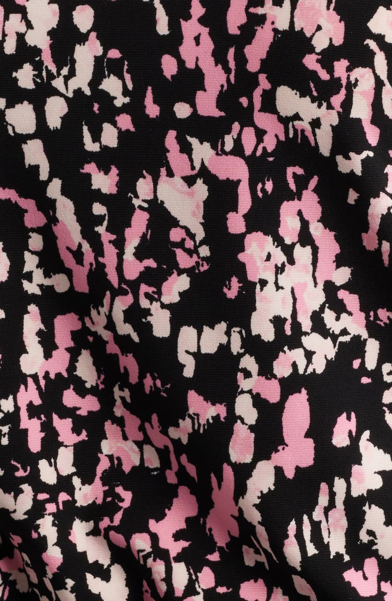 Anne Klein Abstract Print Triple Pleat Sleeveless Top, Alternate, color, 