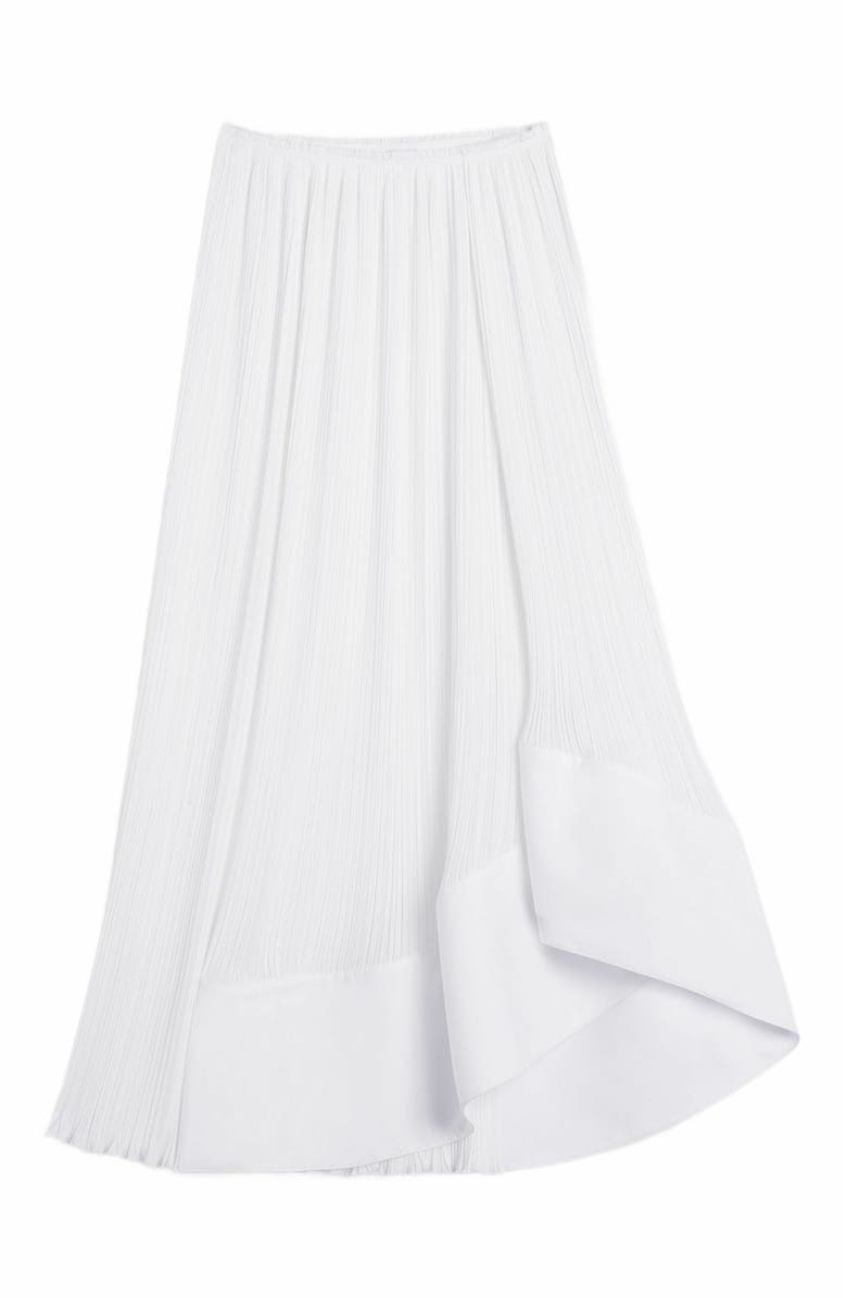 Lanvin PLEATED MIDI SKIRT, Alternate, color, 