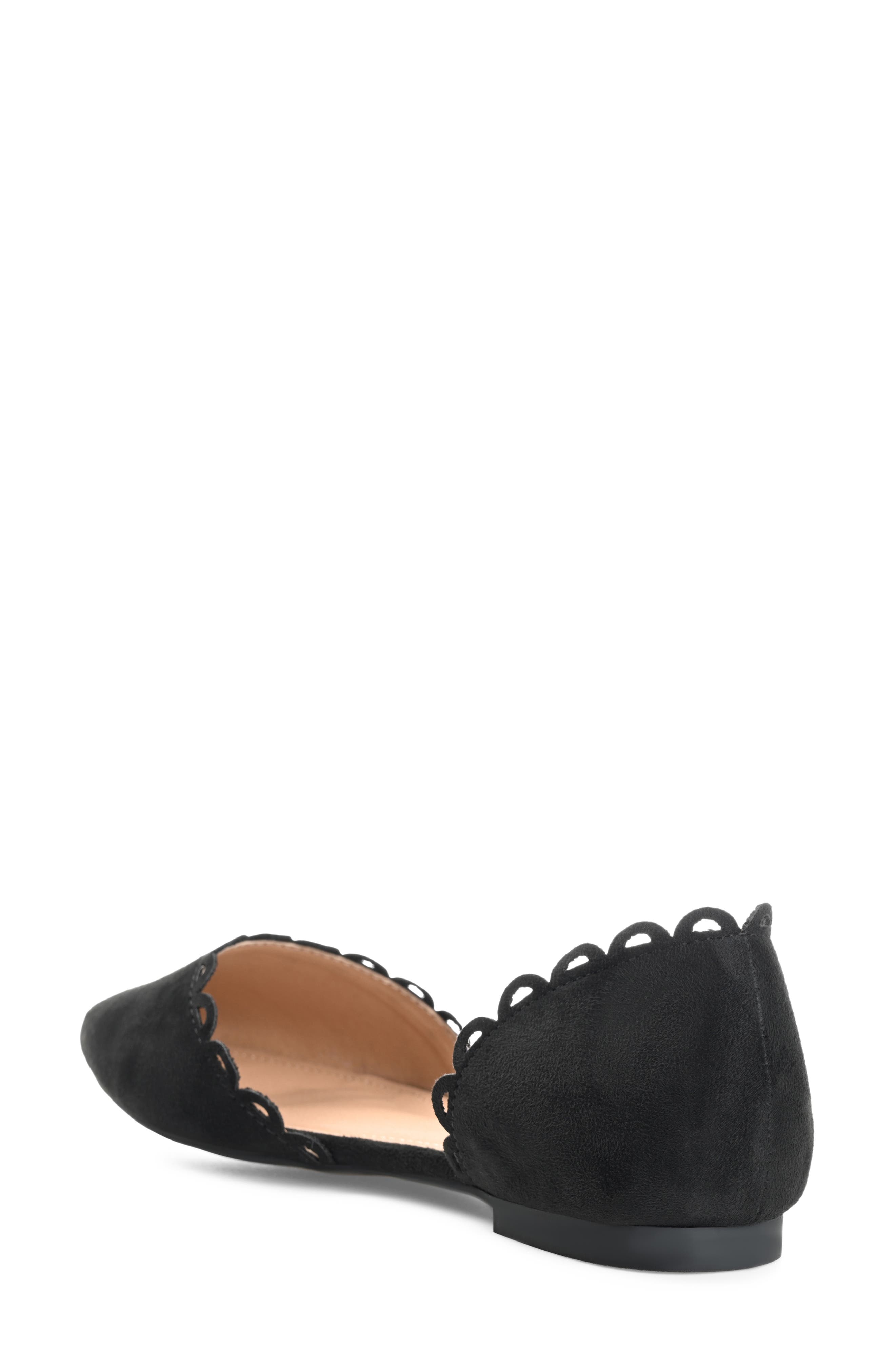 Journee Collection JOURNEE Jezlin Flat, Alternate, color, Black