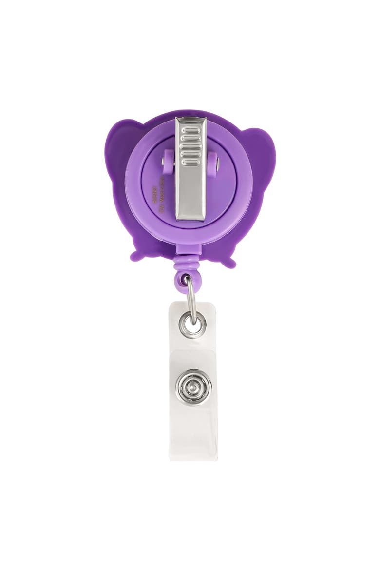 Lilo & Stitch Angel Badge Reels Retractable Official License, Alternate, color, Purple