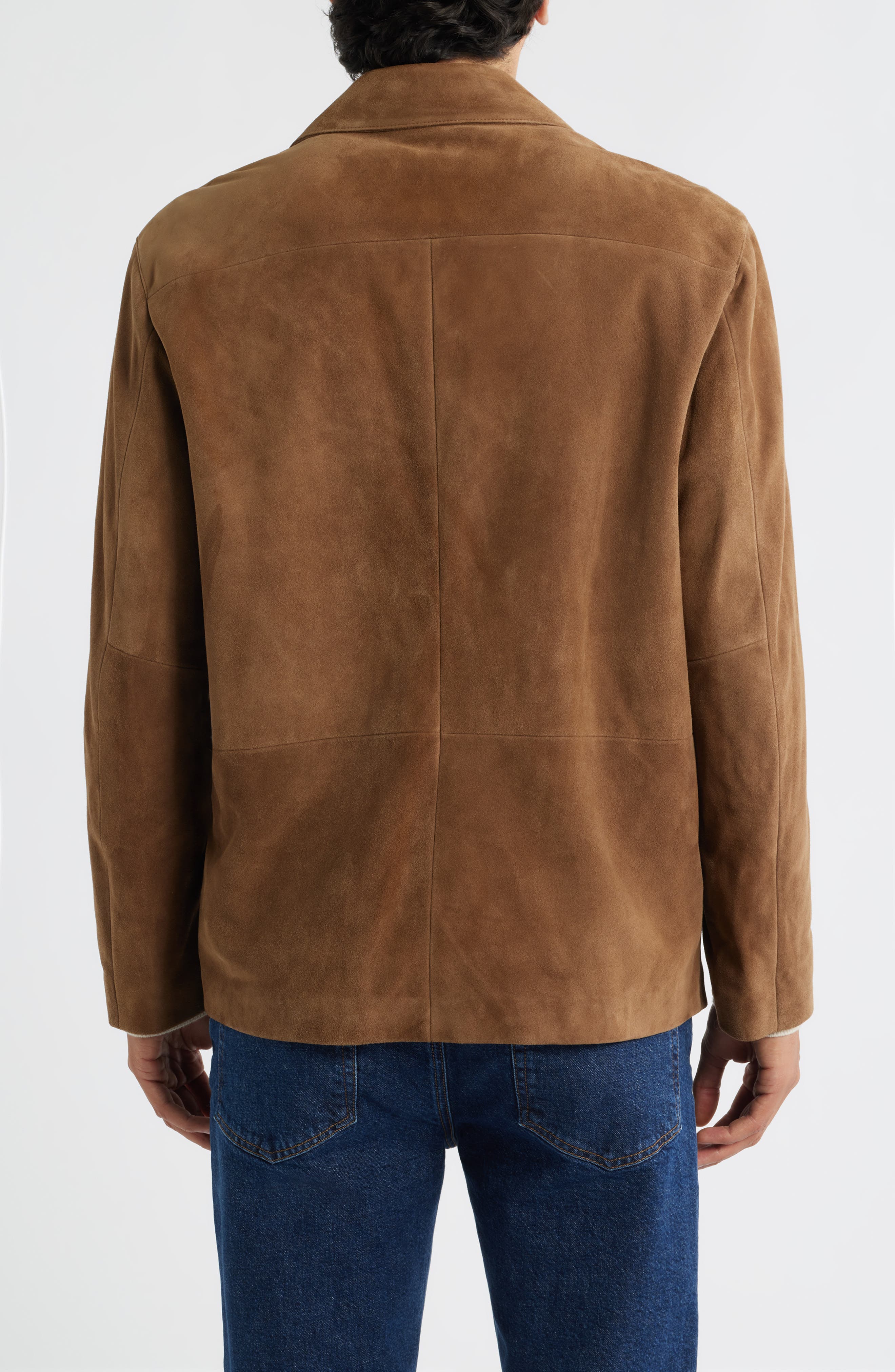 Brown Suede Blazer - image 2