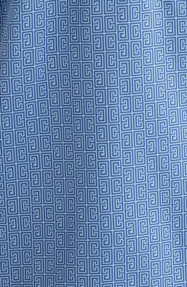 Greyson Pathfinder Logo Print Performance Golf Polo, Alternate, color, Wolf Blue