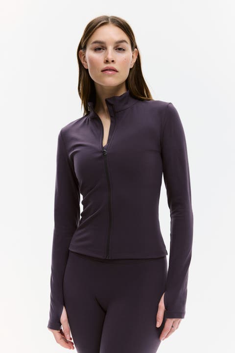 Zip-through Sports Jacket With Softmove