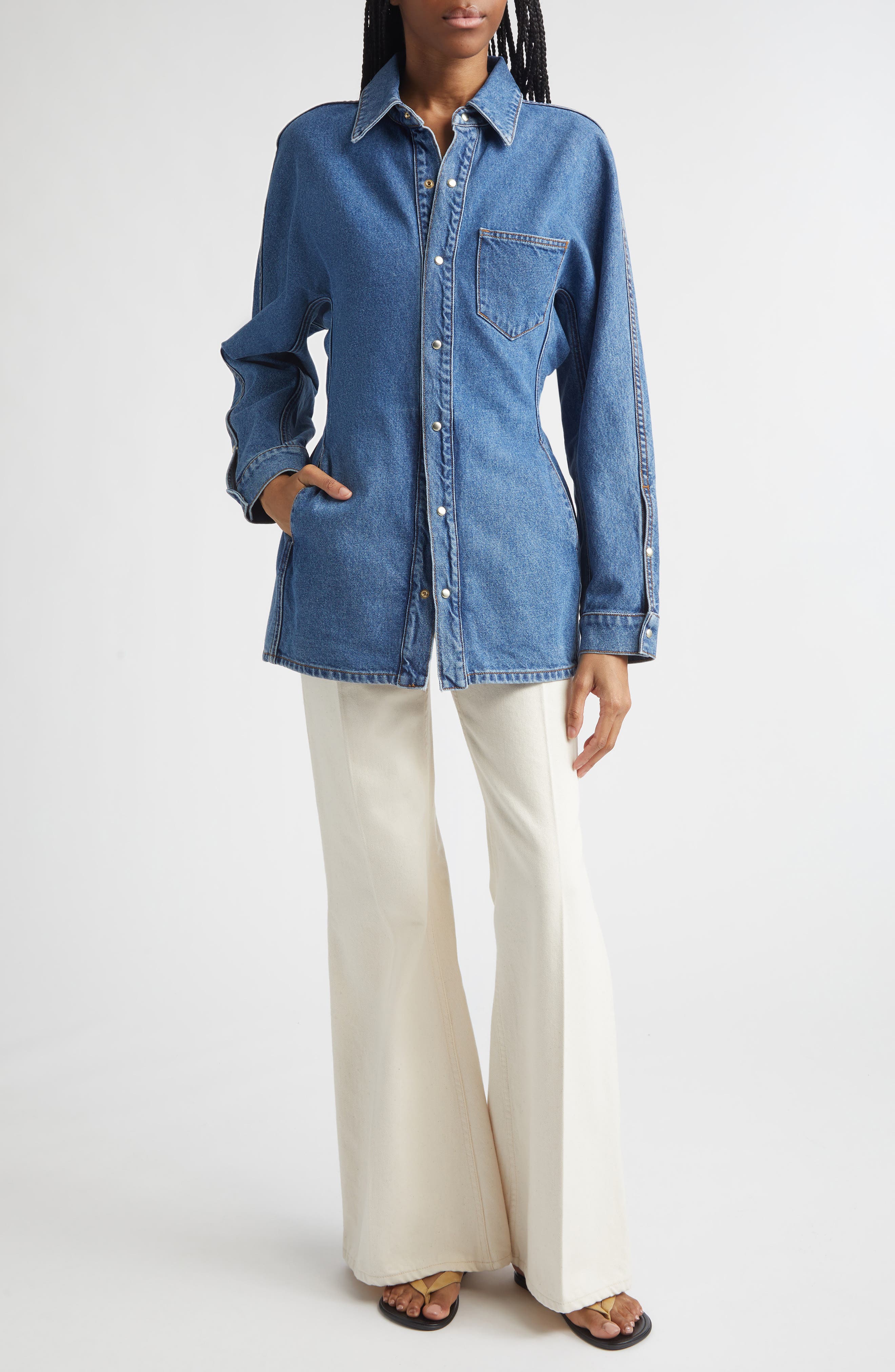 OSSOU Trace Flare Leg Jeans (Women) | Nordstromrack