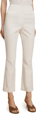 Veronica Beard Althea Crop Stretch Cotton Pants