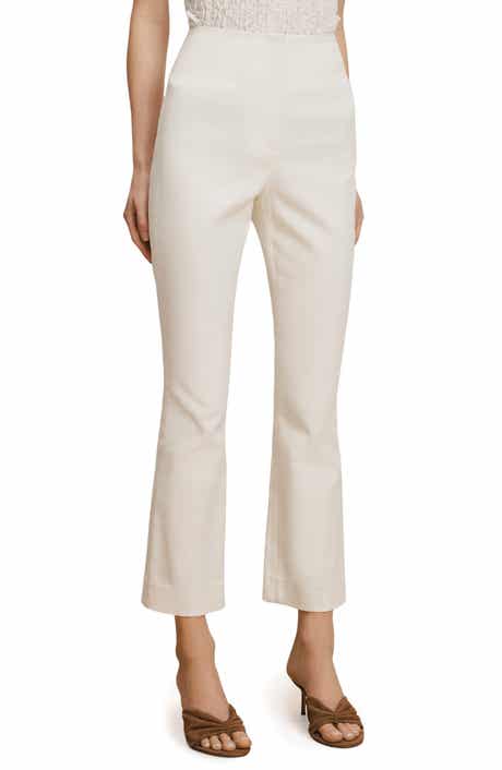 Althea Crop Stretch Cotton Pants