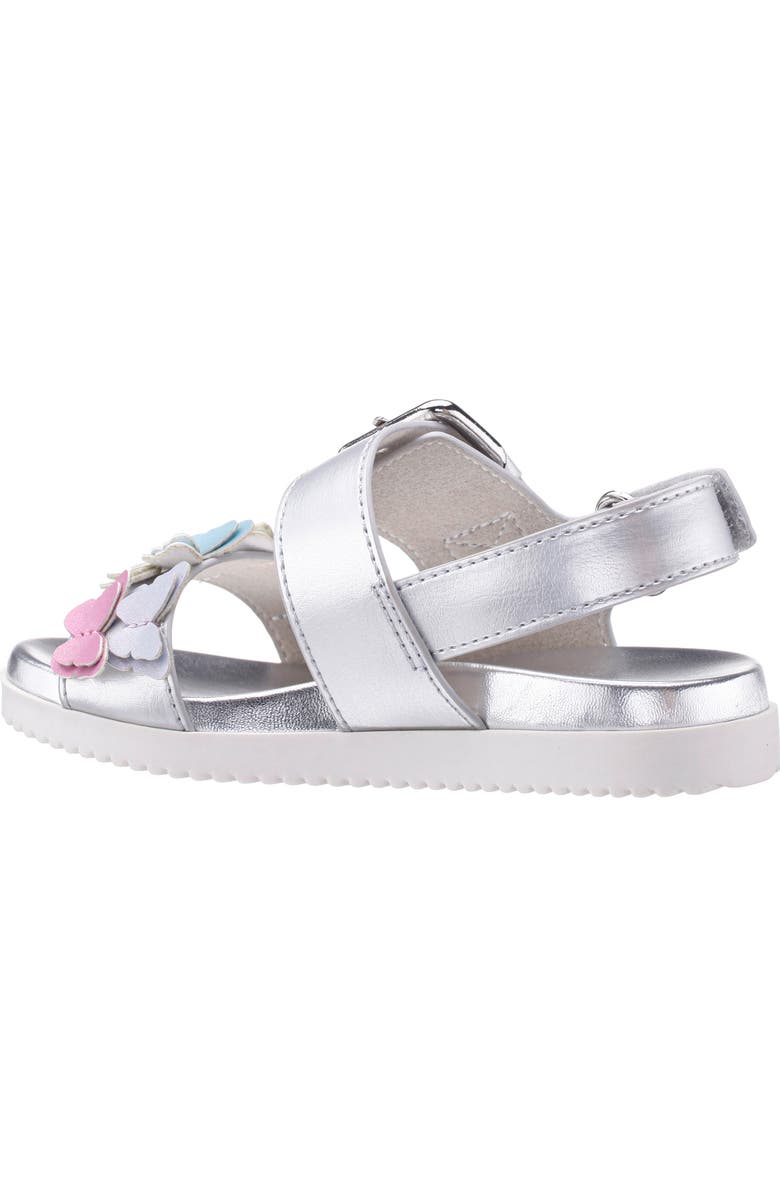 Nina Kids' Pollie Sandal, Alternate, color, Silver/Multi