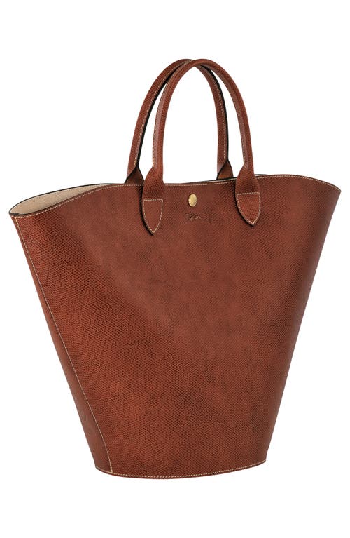 Longchamp Xl Épure Tote Bag In Brown
