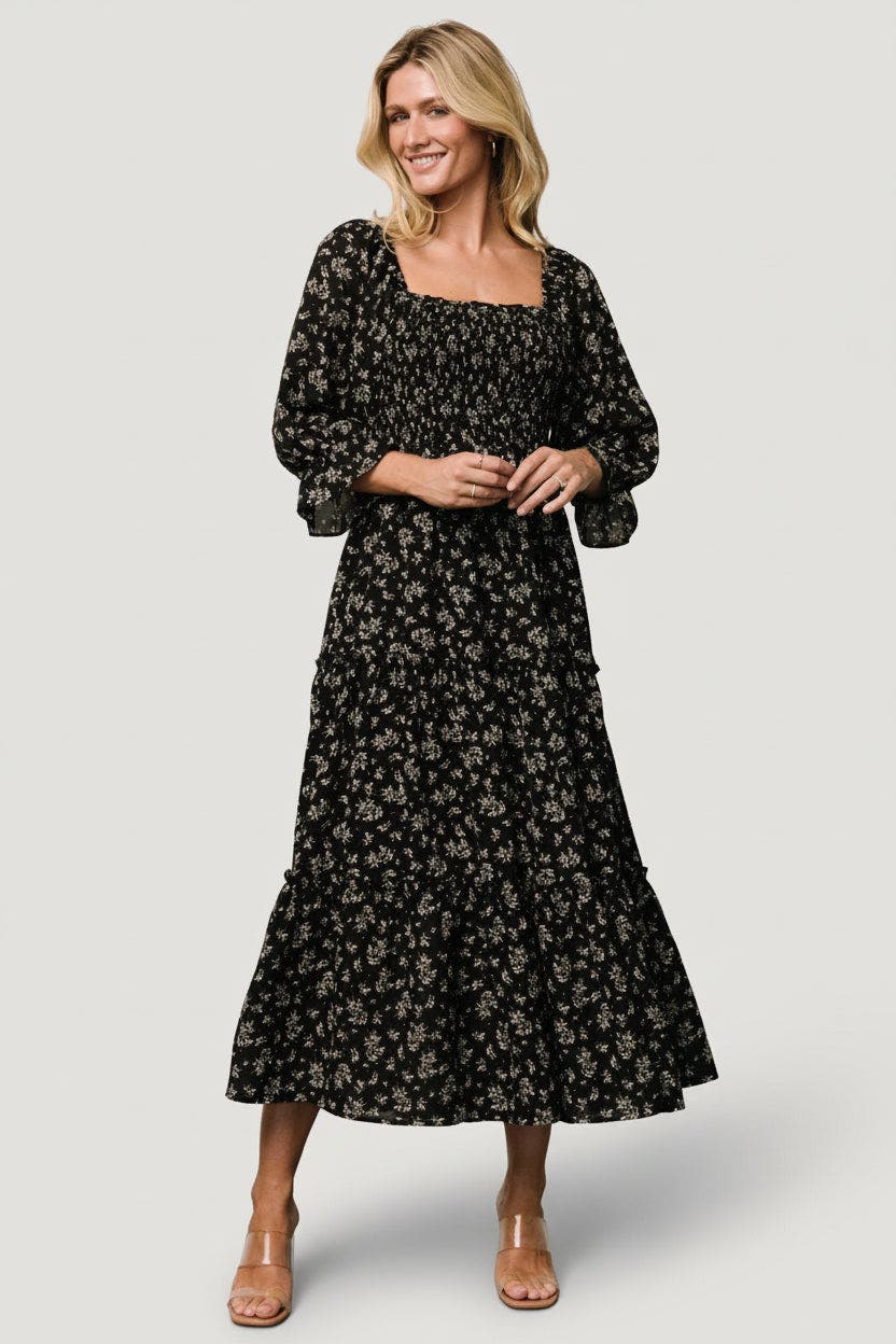 selected Black Floral