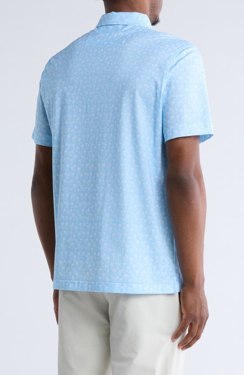 Bugatchi Stretch Cotton Knit Polo, Alternate, color, Sky