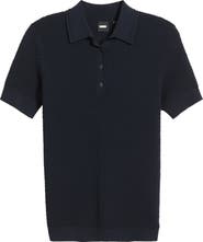 BOSS Fointa Chevron Rib Polo