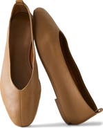 Haven Well Within Leather Almond Toe Flats